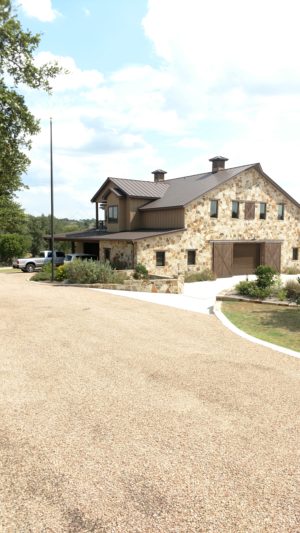 Blanco Texas flagpole
