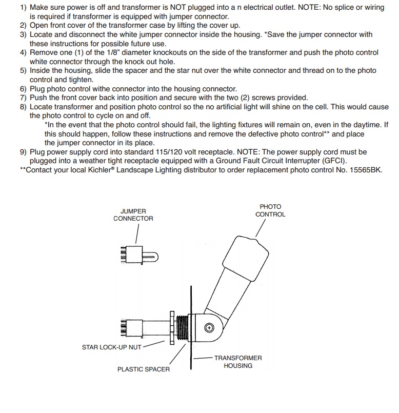 Photocell for LED Flagpole Lights