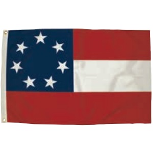 1st Confederate Stars & Bars Flag