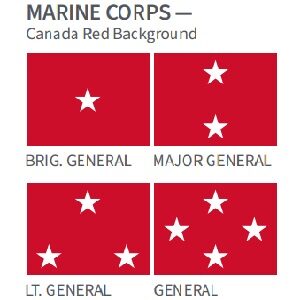 Marine Corps Military Officer Flags
